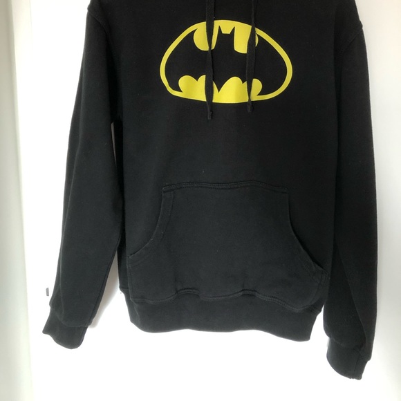 DC Comics Batman Classic Symbol Logo Hoodie Pullover Sweater Adult Size XS-Small - Picture 5 of 7